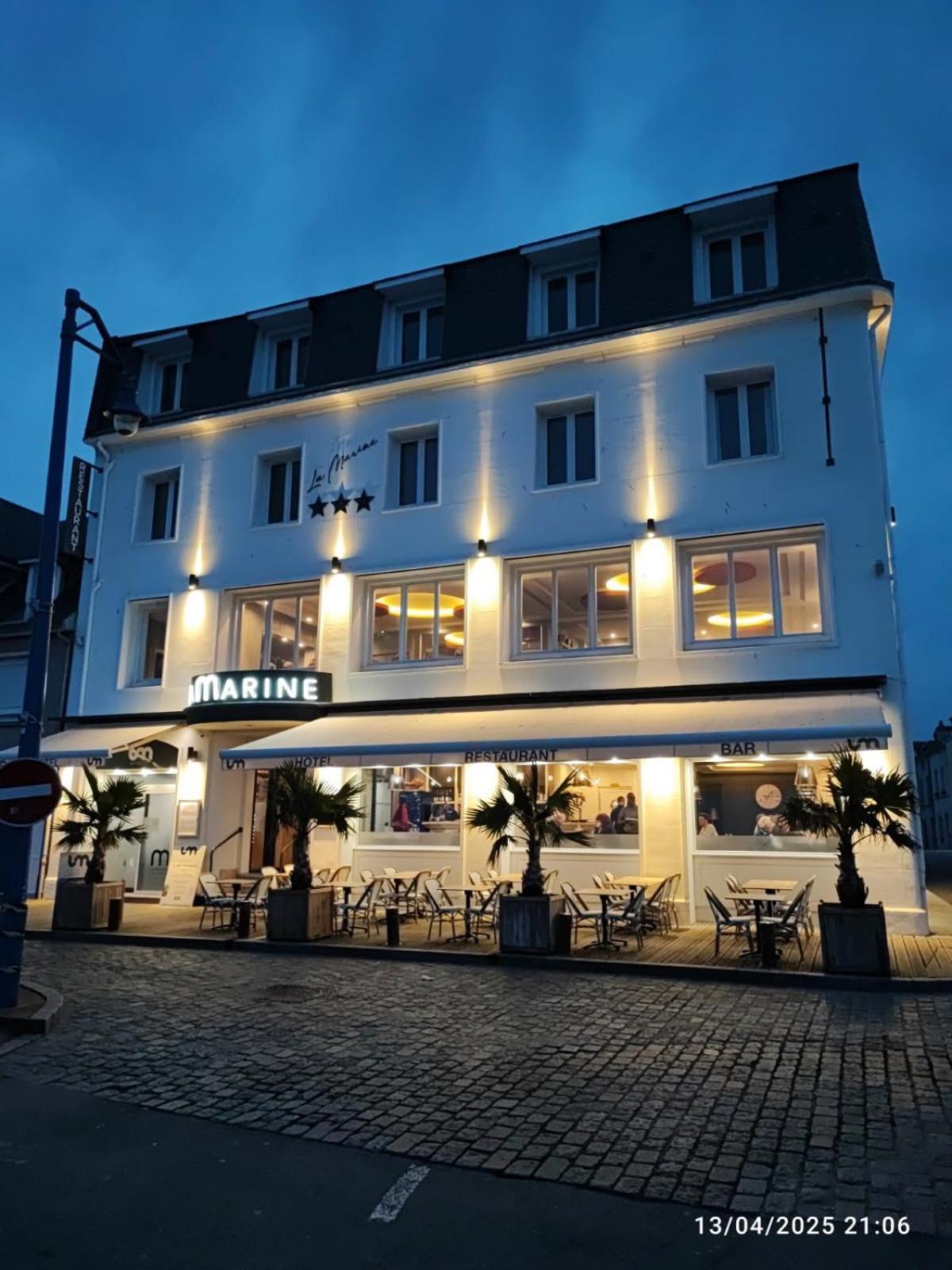 Le Grand Hotel De La Marine "Face A La Mer" ポール・アン・ベッサン・ユパン エクステリア 写真